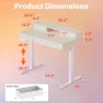 Thumbnail Electric Standing Desk with Drawers — Standing Desk, HUANUO