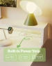 Thumbnail Electric Standing Desk with Shelf, Power Outlets & LED — Standing Desk, Agilestic