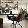 Thumbnail Ergonomic Gaming Chair with Footrest — Smart Chairs, Dowinx