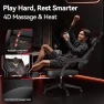 Thumbnail Ergonomic Gaming Chair with Massage and Heat — Smart Chairs, QXC