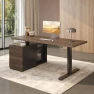 Thumbnail Executive Standing Desk with Drawers & CPU Holder — Standing Desk, FLEXISPOT