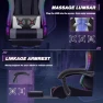 Thumbnail Gaming Chair with Footrest and Massage Lumbar Support — Smart Chairs, Homall