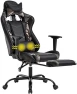 Thumbnail Gaming Chair with Massage, Reclining, and Footrest — Massage Chairs, BestOffice
