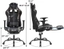 Thumbnail Gaming Chair with Massage, Reclining, and Footrest — Massage Chairs, BestOffice