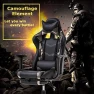 Thumbnail Gaming Chair with Massage, Reclining, and Footrest — Massage Chairs, BestOffice