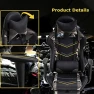Thumbnail Gaming Chair with Massage, Reclining, and Footrest — Massage Chairs, BestOffice