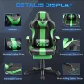 Thumbnail Gaming Computer Chair with Footrest and Lumbar Support — Smart Chairs, Huracan