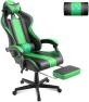 Thumbnail Gaming Computer Chair with Footrest and Lumbar Support — Smart Chairs, Huracan