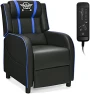 Thumbnail Gaming Recliner Chair with Massage and Footrest — Massage Chairs, Giantex
