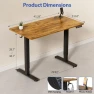 Thumbnail Height Adjustable Electric Standing Desk — Standing Desk, YESHOMY