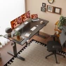 Thumbnail Large Height Adjustable Standing Desk with Cable Management — Standing Desk, FitStand