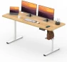 Thumbnail Large Height Adjustable Standing Desk with Cable Management — Standing Desk, FitStand