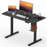 Thumbnail Large Height Adjustable Standing Desk with Cable Management — Standing Desk, FitStand