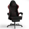 Thumbnail Leather Ergonomic Gaming Chair with Footrest and Linkage Armrest — Smart Chairs, Ferghana