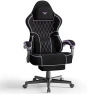 Thumbnail Leather Ergonomic Gaming Chair with Footrest and Linkage Armrest — Smart Chairs, Ferghana