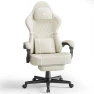 Thumbnail Leather Ergonomic Gaming Chair with Footrest and Linkage Armrest — Smart Chairs, Ferghana