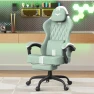 Thumbnail Linen Fabric Ergonomic Gaming Chair with Pocket Spring Cushion — Smart Chairs, Soontrans