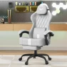 Thumbnail Linen Fabric Ergonomic Gaming Chair with Pocket Spring Cushion — Smart Chairs, Soontrans