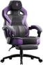 Thumbnail PU Leather Gaming Chair with Footrest — Smart Chairs, Dowinx