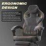 Thumbnail PU Leather Gaming Chair with Footrest — Smart Chairs, Dowinx