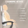 Thumbnail Soontrans Linen Fabric Gaming Chair Beige/Coffee with Footrest — Smart Chairs, Soontrans