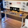 Thumbnail Standing Desk, 71x31 Inch Height Adjustable Electric Sit Stand Desk, Ergonomic Rising Computer Table, Modern Lift Gaming... — Standing Desk, Shintenchi
