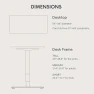 Thumbnail 3-Stage Dual Motor Electric Standing Desk 55 x 28 — Standing Desk, FLEXISPOT