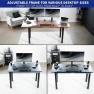 Thumbnail Electric 4-Leg Dual Motor Standing Desk Frame — Standing Desk, VIVO
