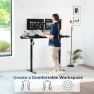 Thumbnail Electric Standing Adjustable Gaming Desk with Hidden Cable Trays — Standing Desk, VIVO