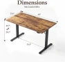 Thumbnail Electric Standing Desk 48 Inch — Standing Desk, Klicelor
