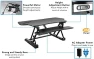 Thumbnail Electric Standing Desk Converter for Dual Monitors — Standing Desk, Mount-It!