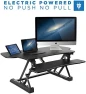 Thumbnail Electric Standing Desk Converter for Dual Monitors — Standing Desk, Mount-It!