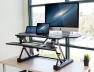 Thumbnail Electric Standing Desk Converter for Dual Monitors — Standing Desk, Mount-It!