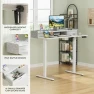 Thumbnail Electric Standing Desk with 2 Drawers, Adjustable Height Computer Desk with Storage — Standing Desk, Homall