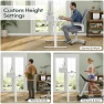 Thumbnail Electric Standing Desk with 2 Drawers, Adjustable Height Computer Desk with Storage — Standing Desk, Homall