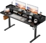 Thumbnail Electric Standing Desk with 2 Drawers, Adjustable Height Computer Desk with Storage — Standing Desk, Homall