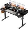 Thumbnail Electric Standing Desk with 2 Drawers, Adjustable Height Computer Desk with Storage — Standing Desk, Homall