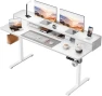 Thumbnail Electric Standing Desk with 2 Drawers, Adjustable Height Computer Desk with Storage — Standing Desk, Homall