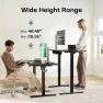 Thumbnail Electric Standing Desk with Deeper Tabletop & 4 Memory Presets — Standing Desk, Marsail