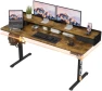 Thumbnail Electric Standing Desk with Drawers and Storage Shelf — Standing Desk, Furmax