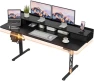 Thumbnail Electric Standing Desk with Drawers and Storage Shelf — Standing Desk, Furmax