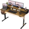 Thumbnail Electric Standing Desk with Drawers and Storage Shelf — Standing Desk, Furmax