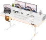 Thumbnail Electric Standing Desk with Drawers and Storage Shelf — Standing Desk, Furmax