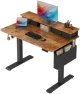 Thumbnail Electric Standing Desk with Storage Drawers — Standing Desk, KLUVIS