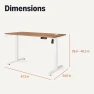 Thumbnail Electric Standing Desk — Standing Desk, Amazon Basics