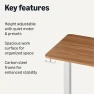 Thumbnail Electric Standing Desk — Standing Desk, Amazon Basics