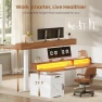 Thumbnail Farmhouse L Shaped Standing Desk — Standing Desk, SEDETA