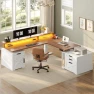 Thumbnail Farmhouse L Shaped Standing Desk — Standing Desk, SEDETA