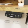 Thumbnail Height Adjustable Electric Standing Desk with 2 Drawers and Splice Board — Standing Desk, Agilestic