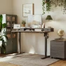 Thumbnail Height Adjustable Electric Standing Desk with 2 Drawers and Splice Board — Standing Desk, Agilestic